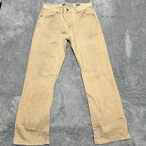 BKE Other - BKE Jeans Mens 33 (33x30) Khaki Tan Tyler Straight Buckle Chino Pants